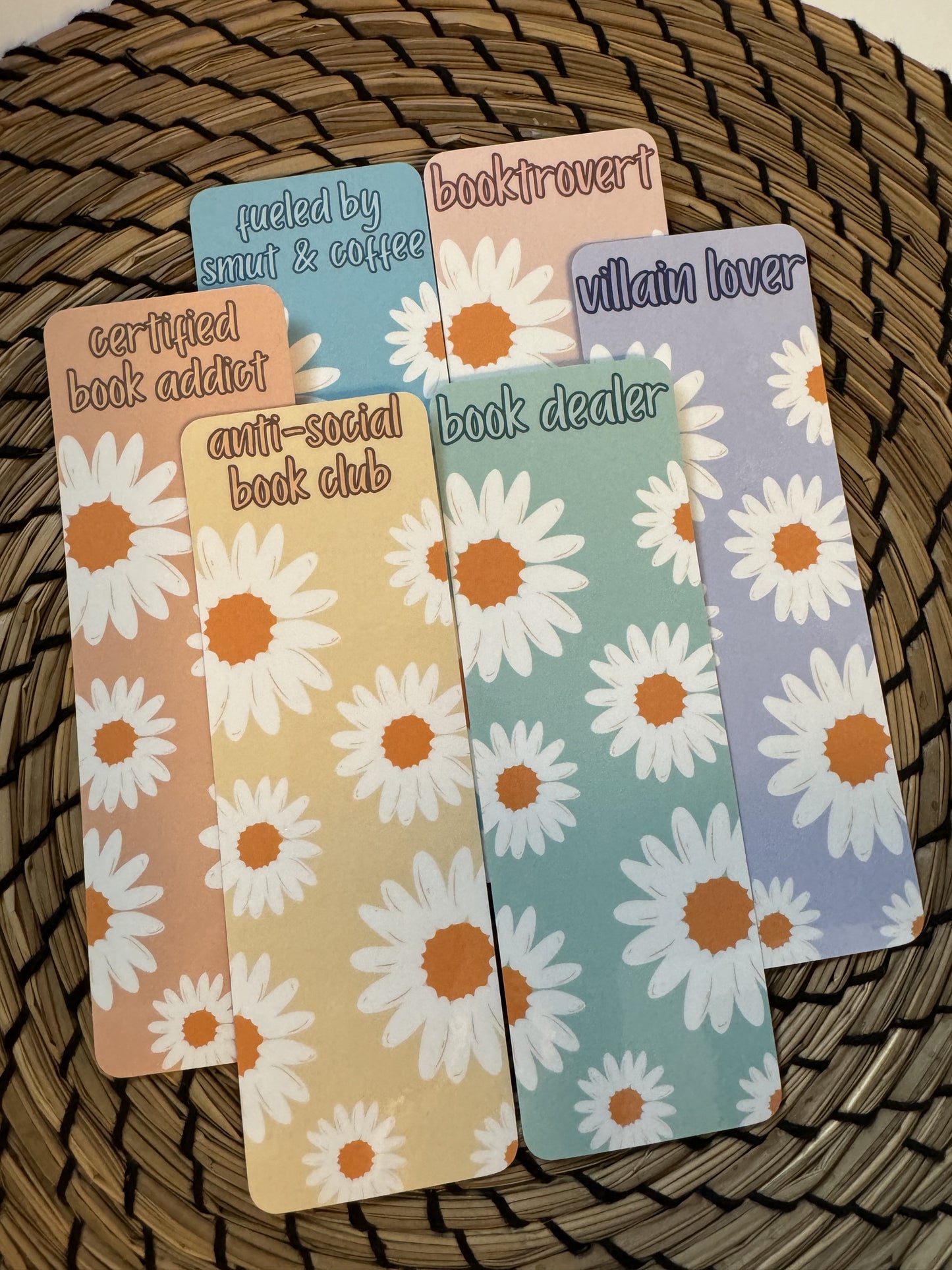 Bundle of all 6 Flower Bookmarks