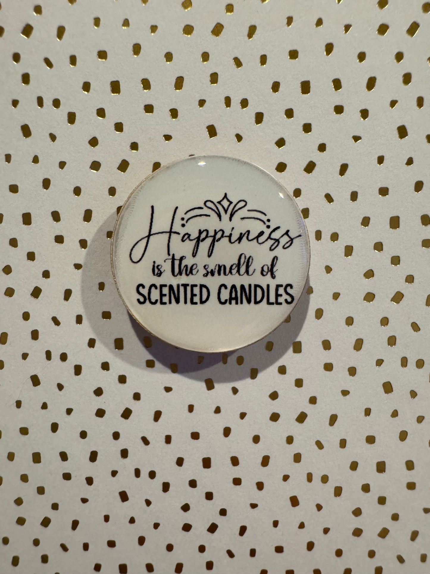 Happiness Is The Smell Of Scented Candles Mini Magnet