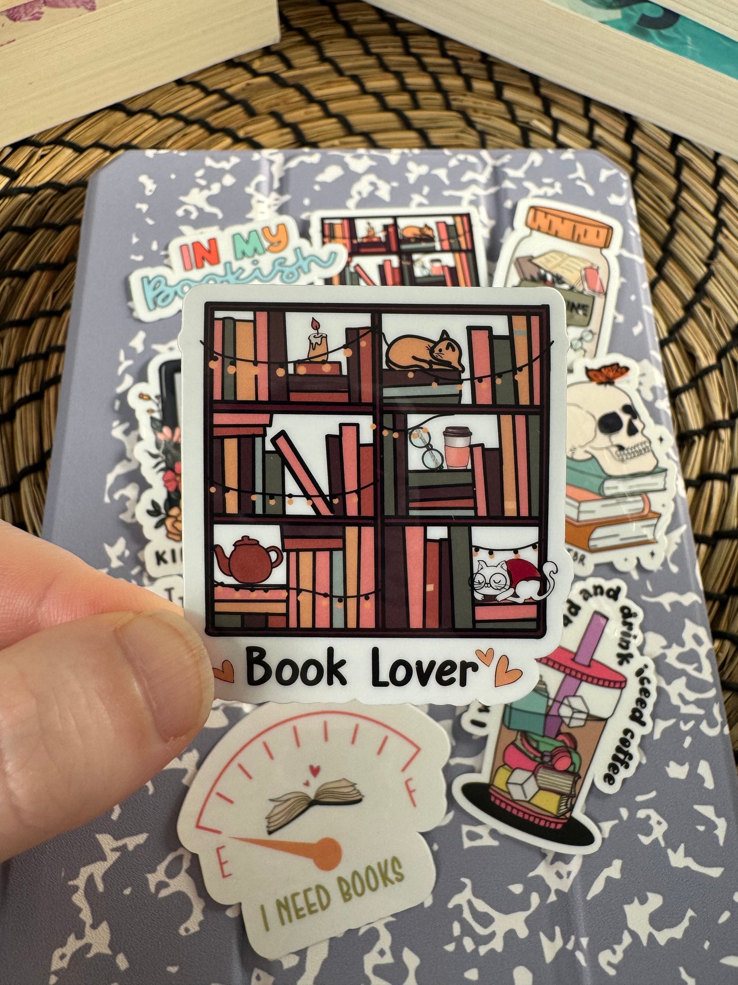 Book Lover Sticker