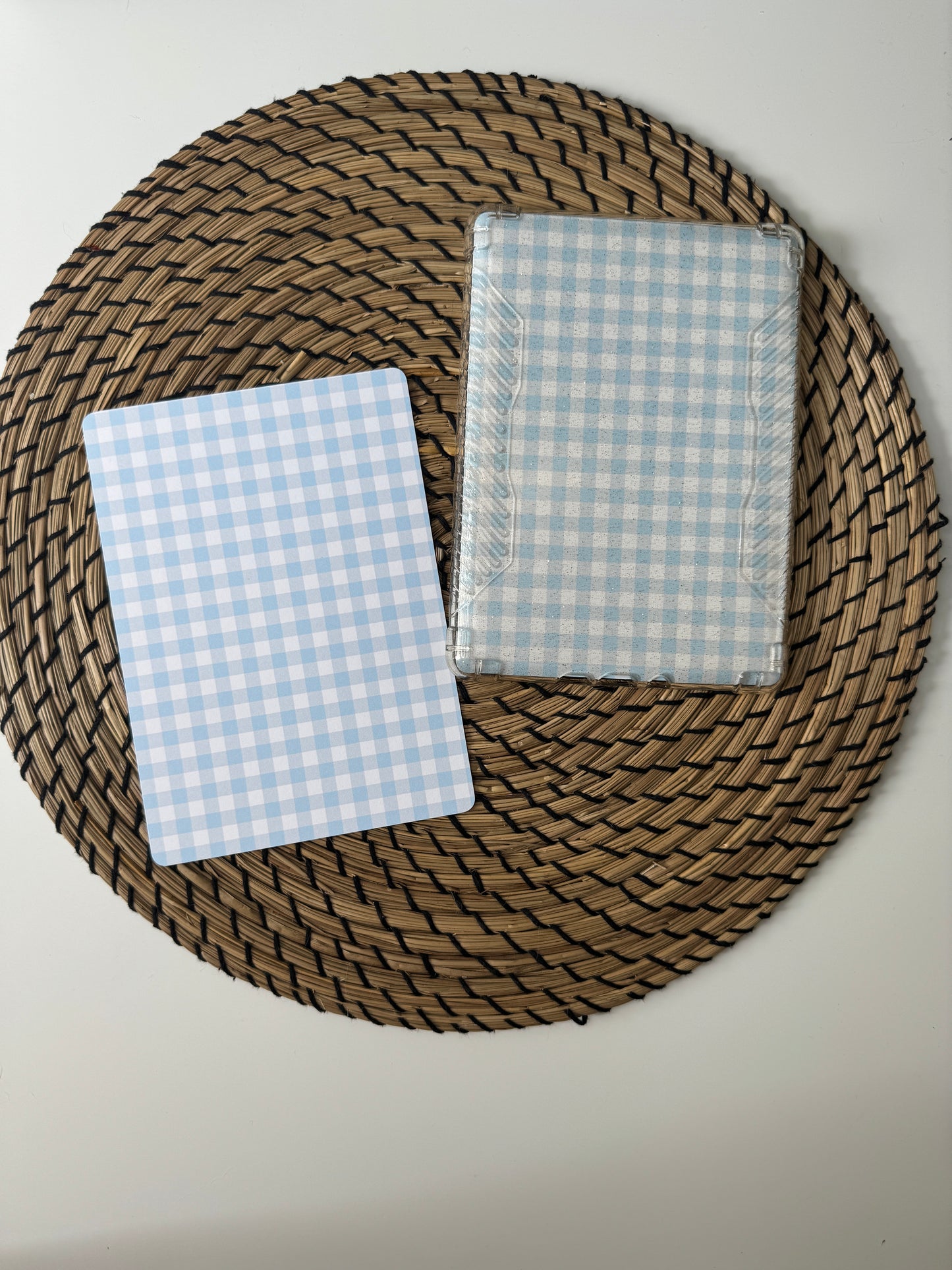 Plaid Pastel Kindle Inserts