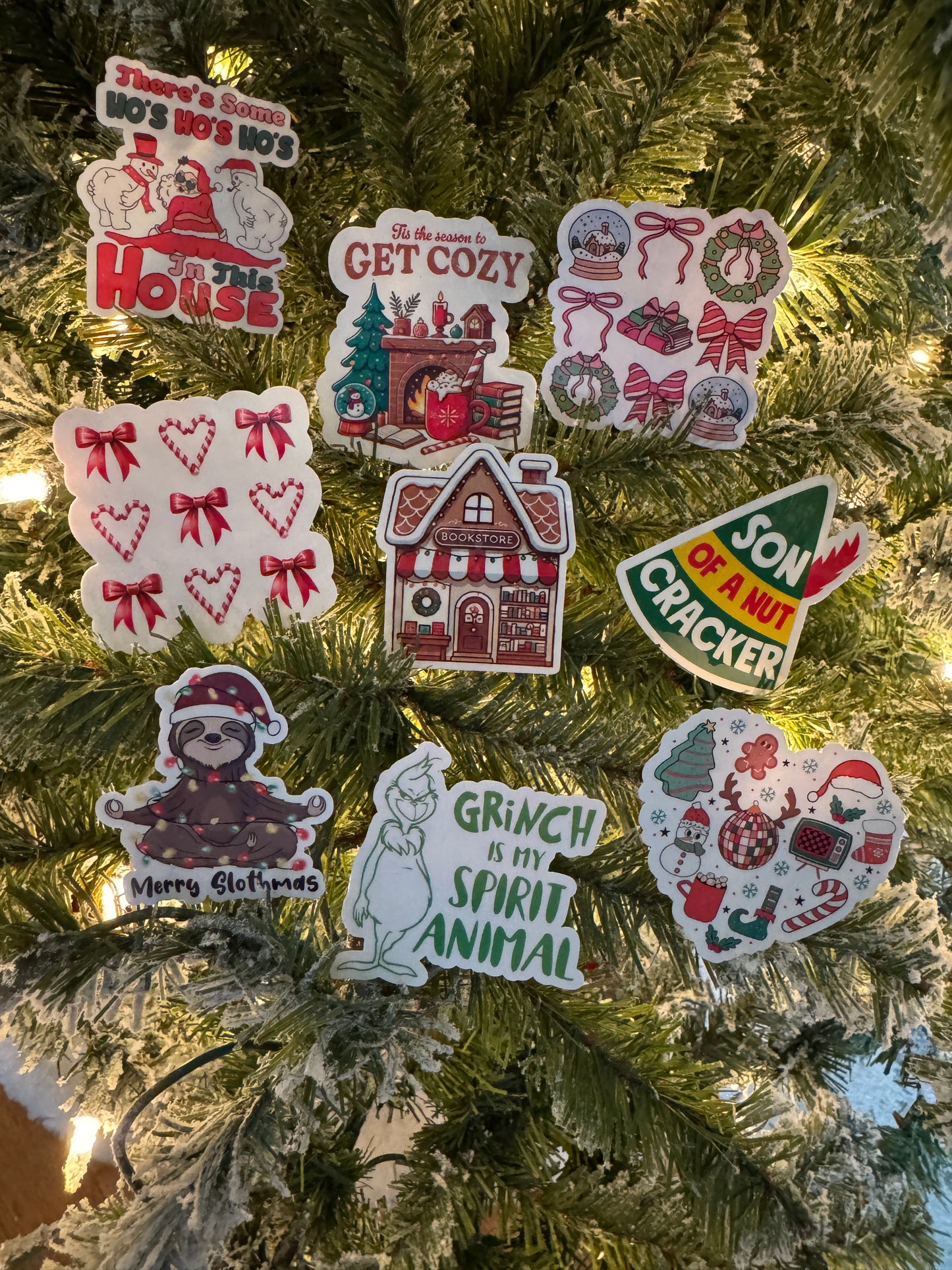 Tis the Season To Get Cozy Sticker