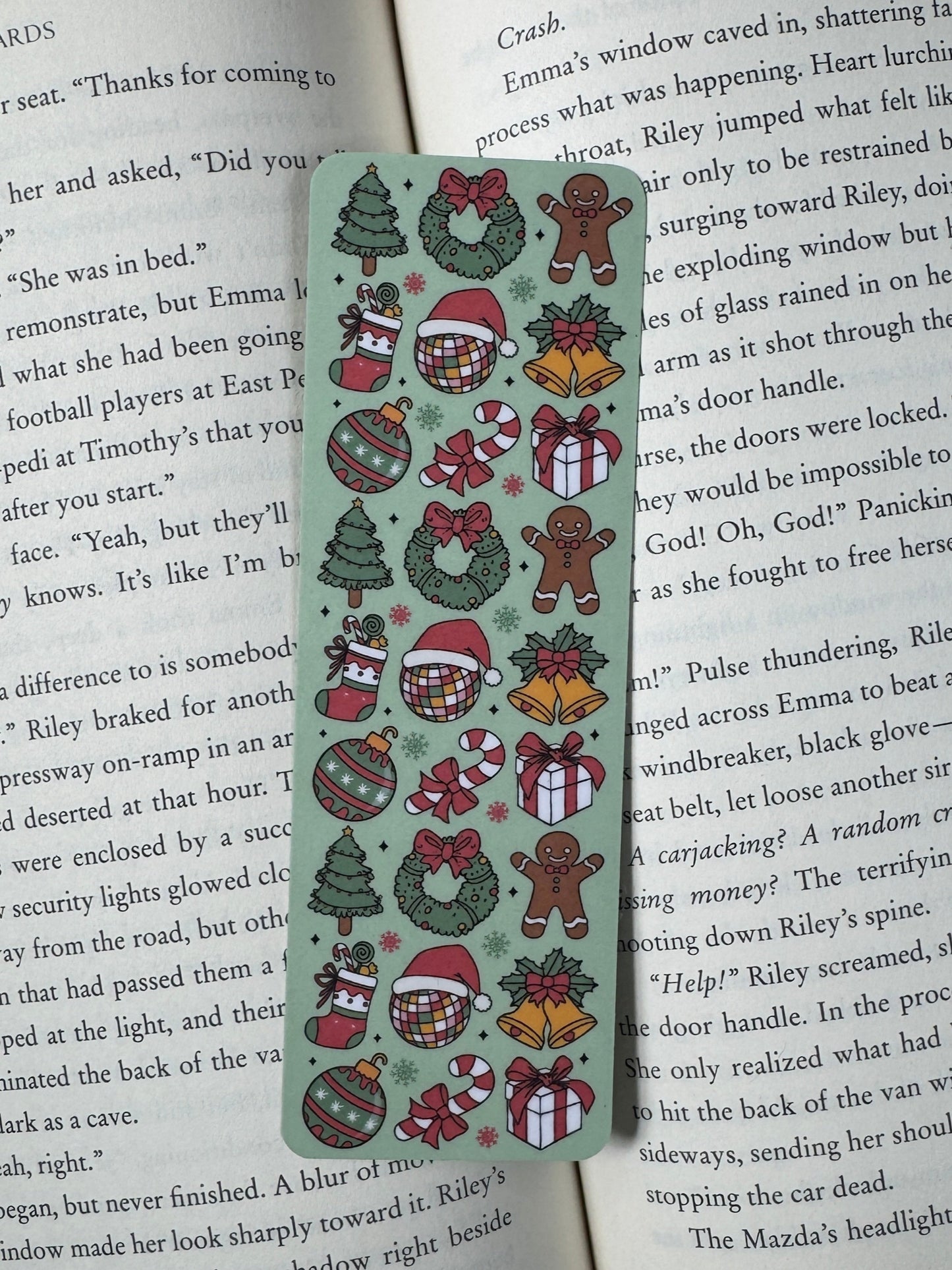 Christmas Icons Christmas Bookmark