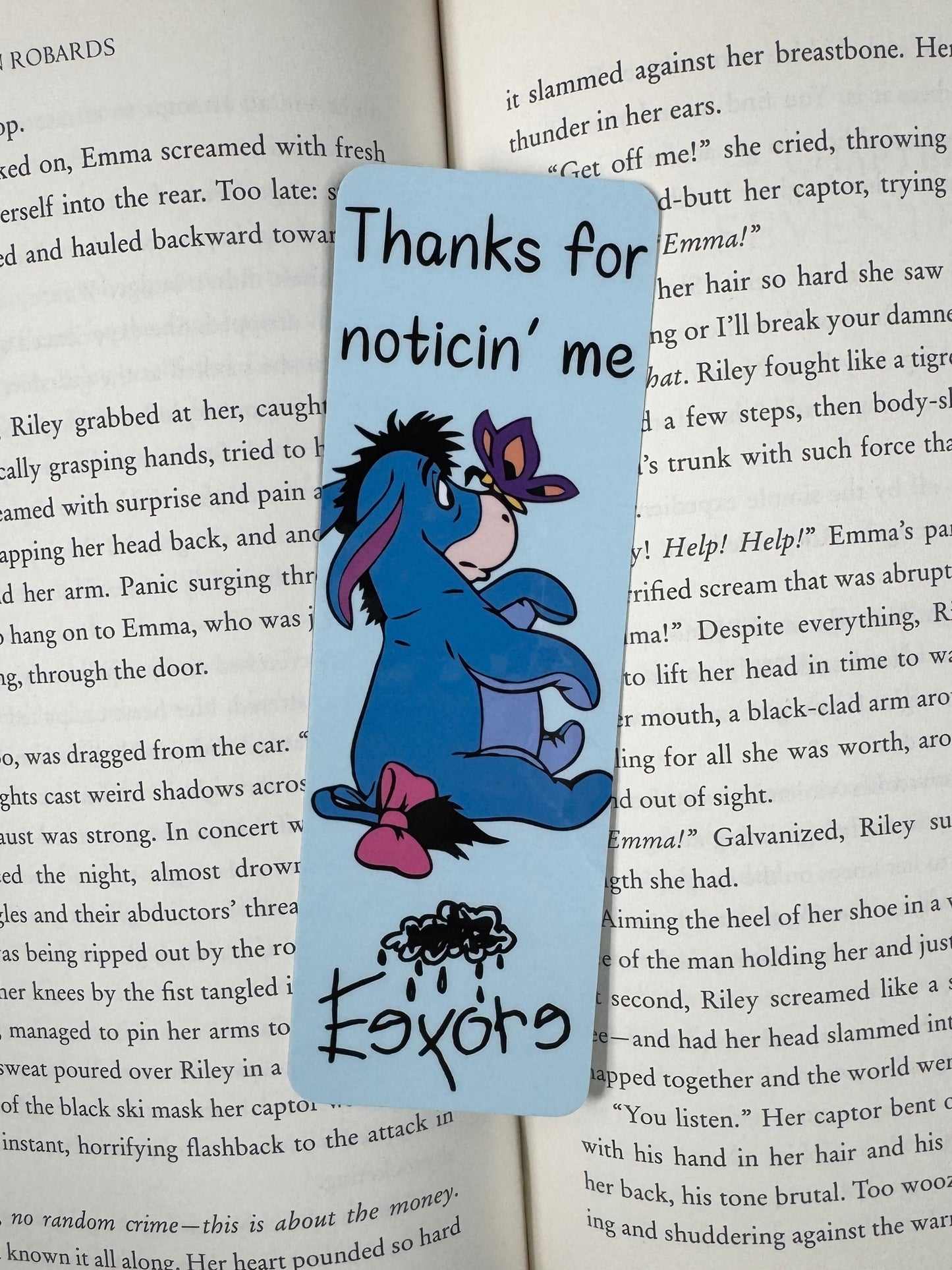 Eeyore Thanks for noticin me bookmarks
