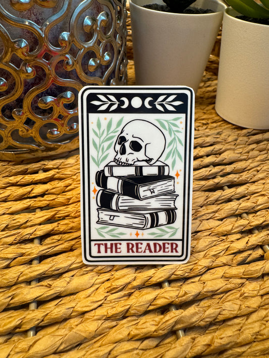 The Reader Sticker