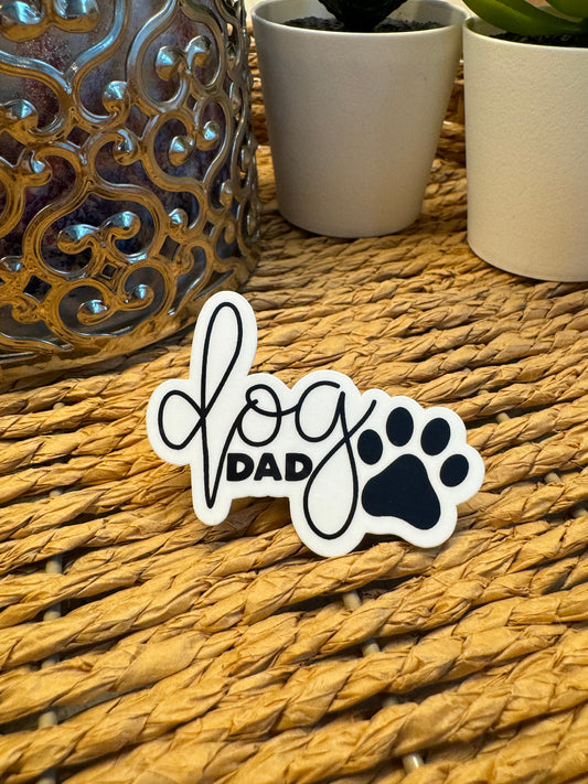 Dog Dad Sticker