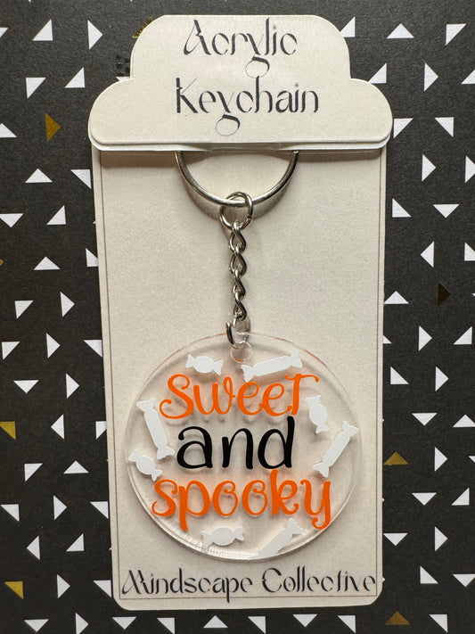 Sweet And Spooky Keychain