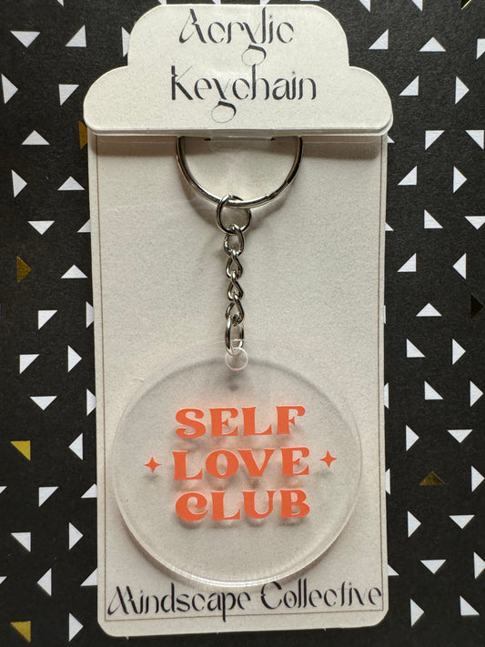 Self Love Club Keychain