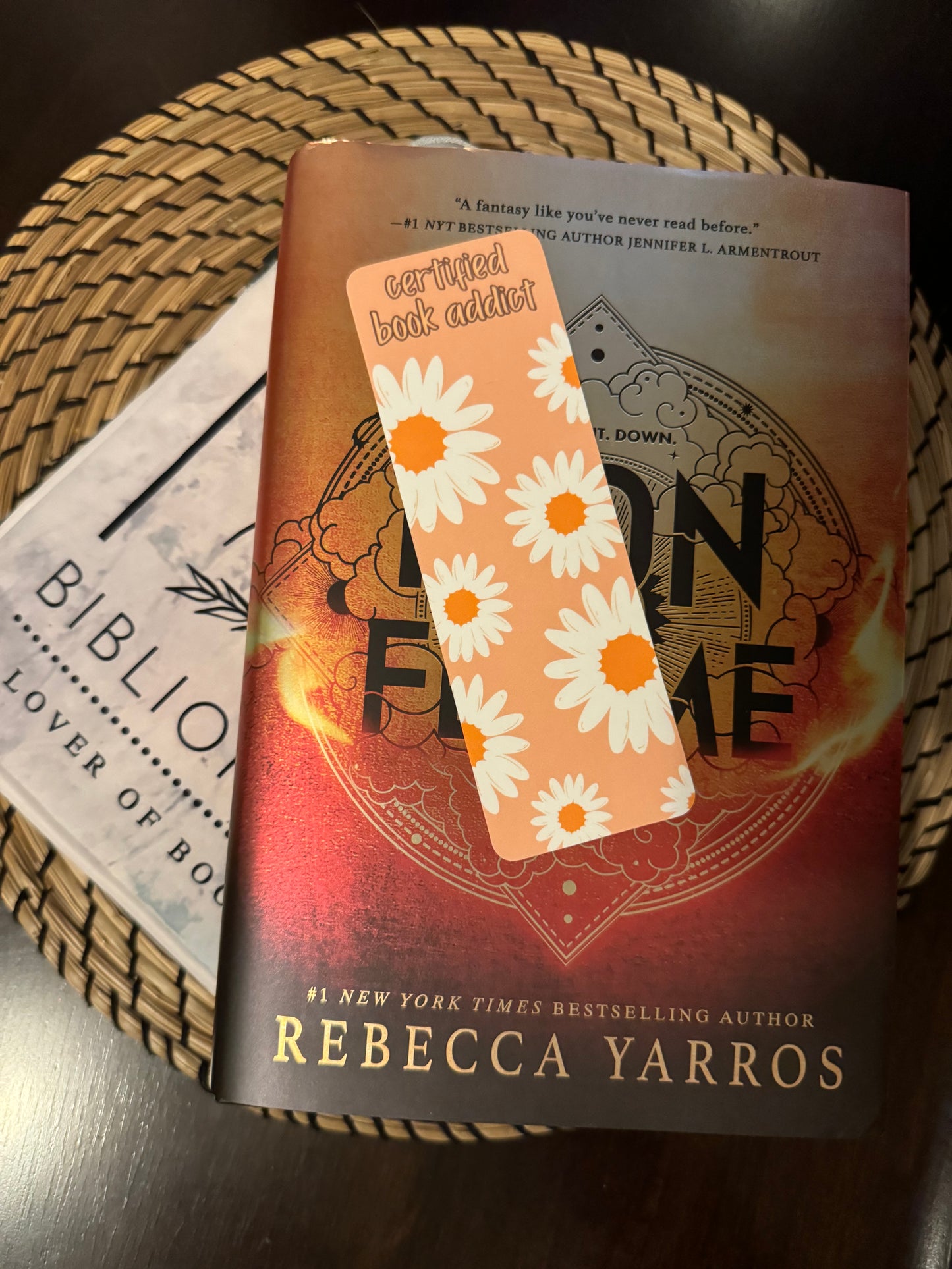 Sunflower Book Quote Bookmarks