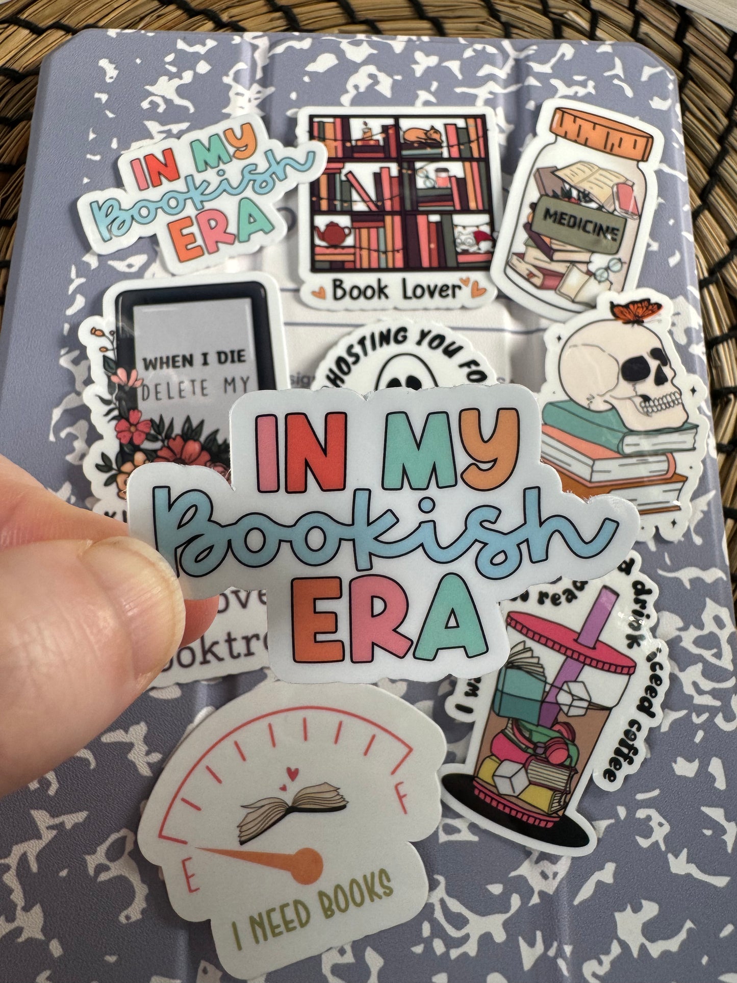 In My Bookish Era Sticker