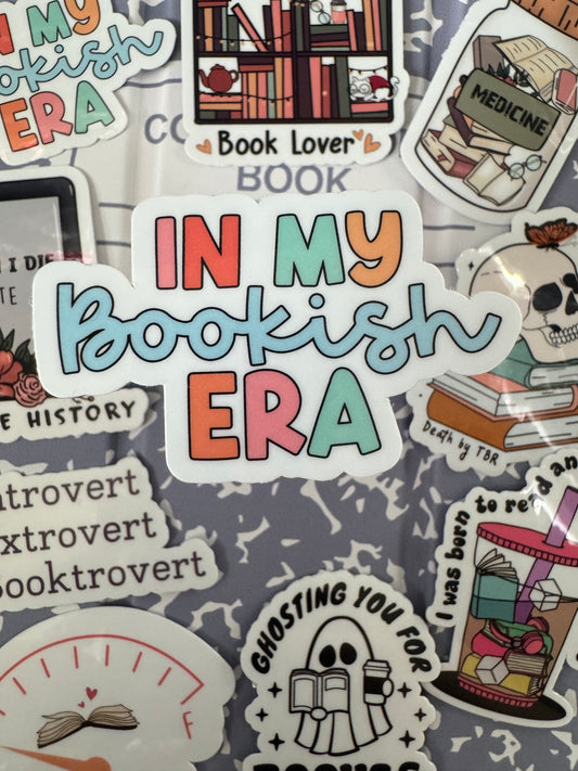 In My Bookish Era Sticker