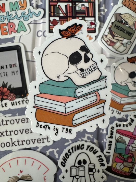 Death By TBR Sticker