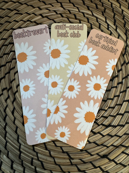 Sunflower Book Quote Bookmarks