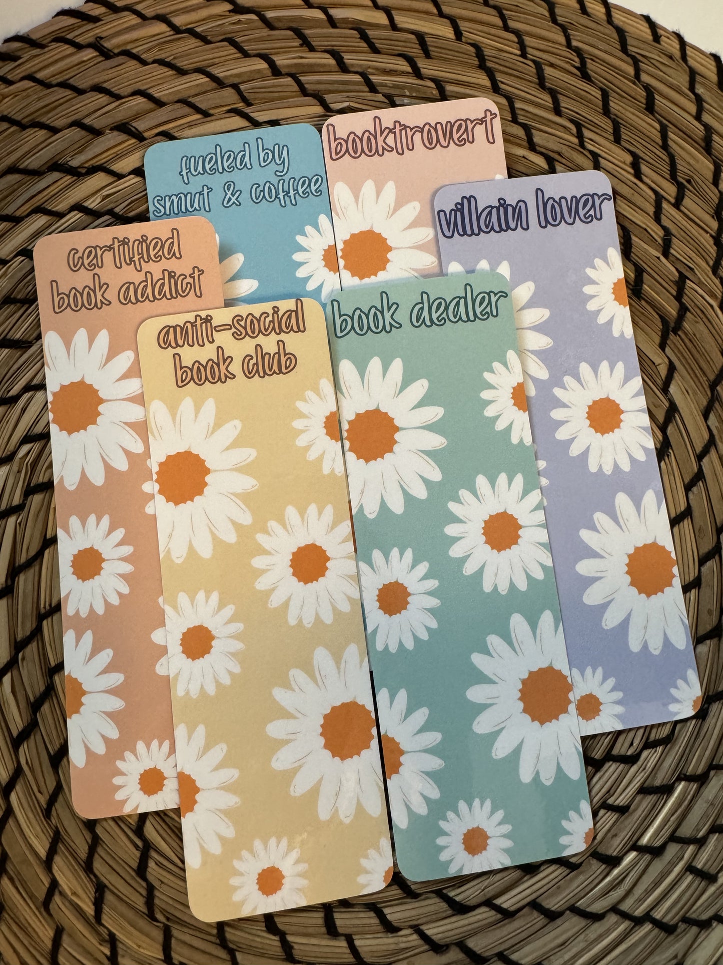 Sunflower Book Quote Bookmarks