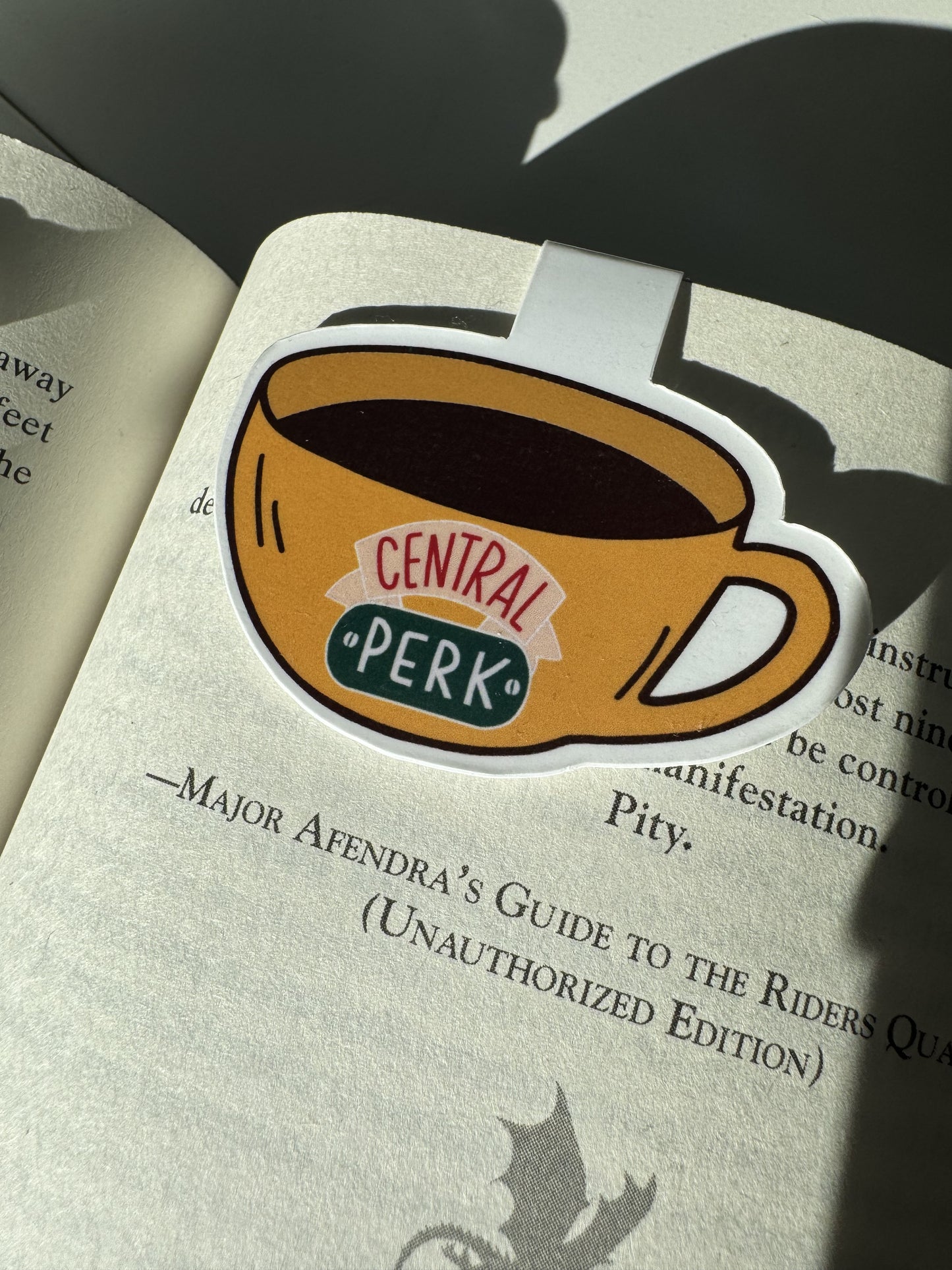 Central Perk Coffee Cup Magnetic Bookmark