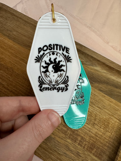 Positive Energy Motel Keychain