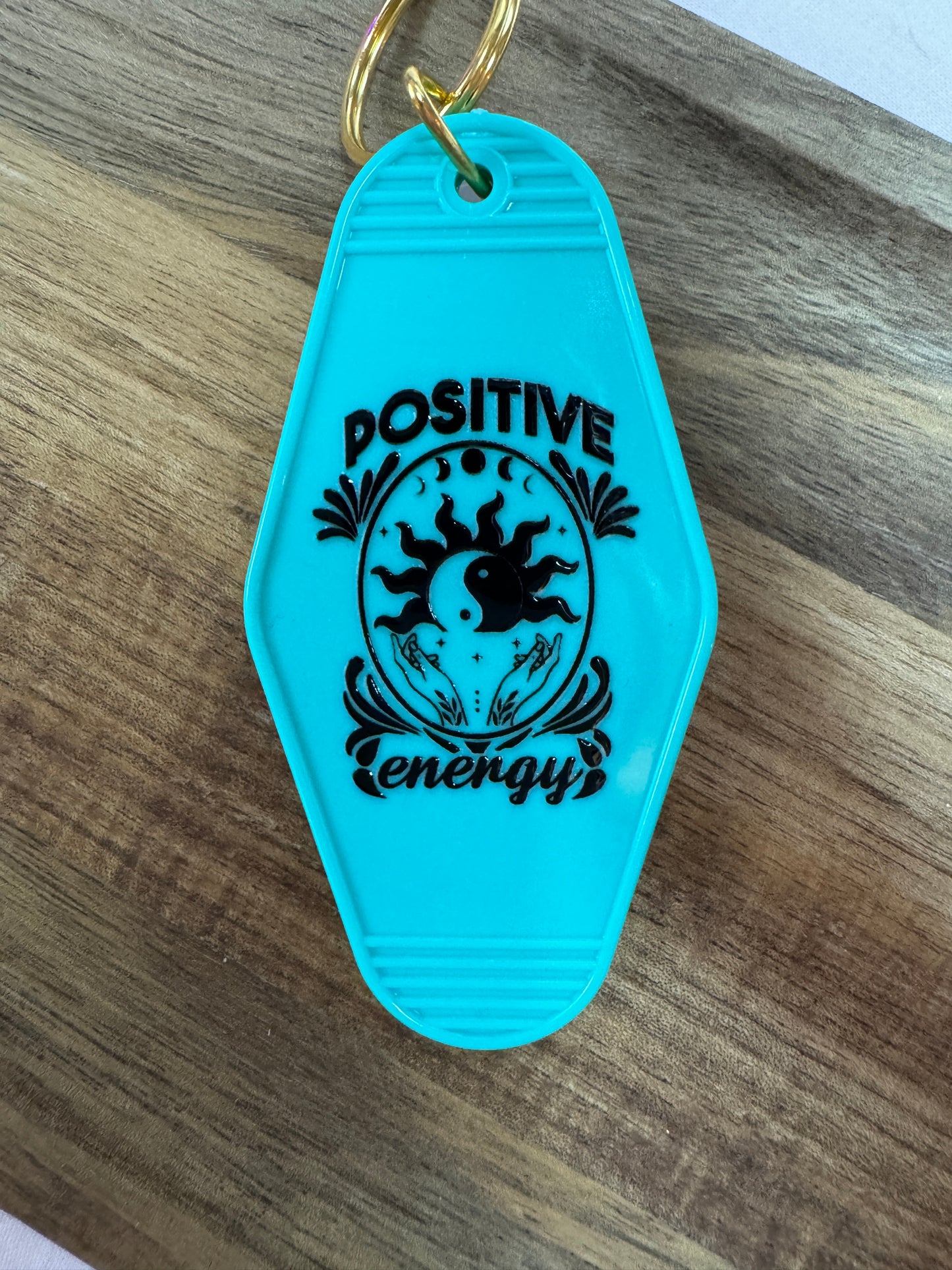 Positive Energy Motel Keychain