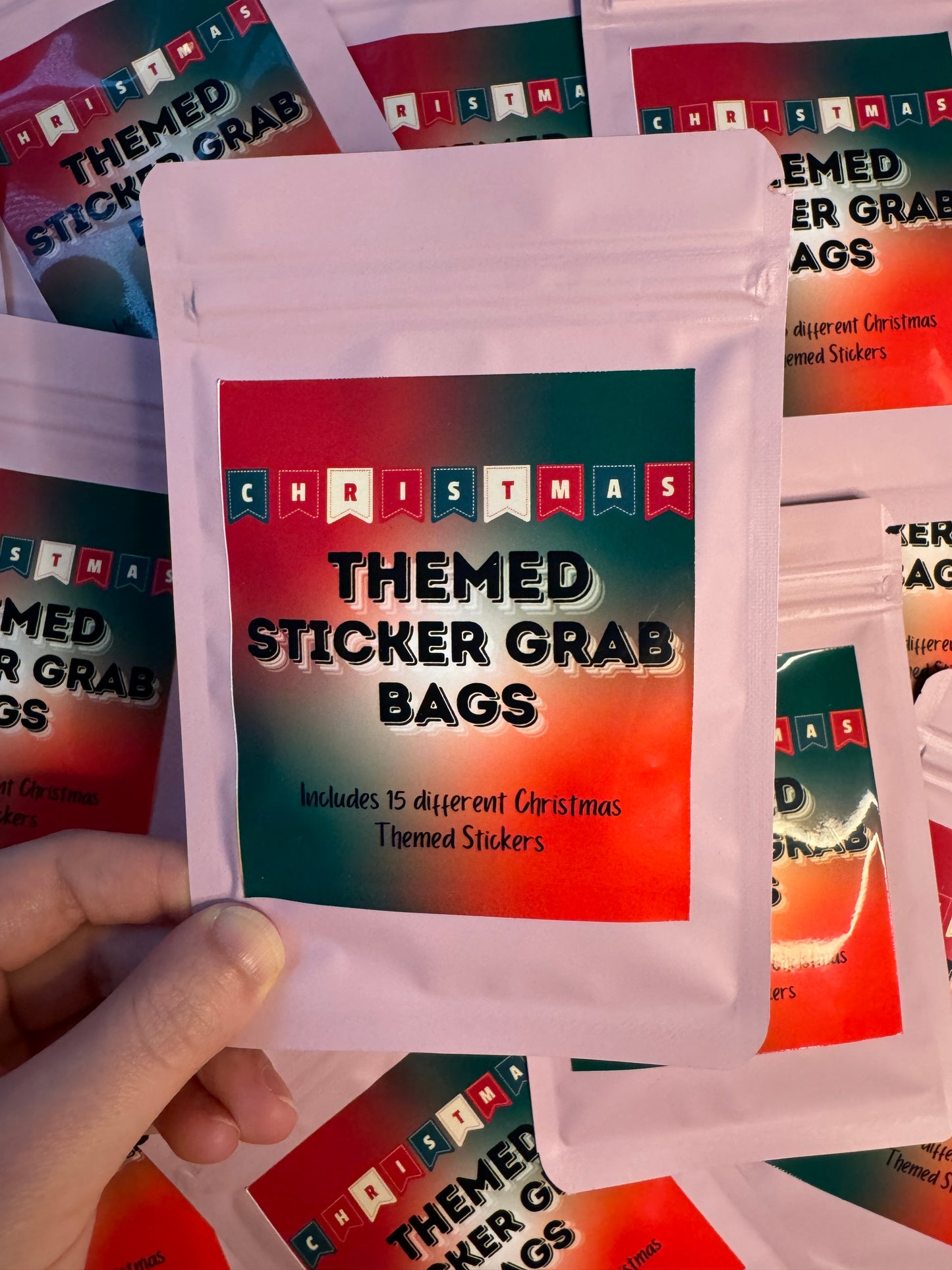 Christmas Sticker Grab Bag