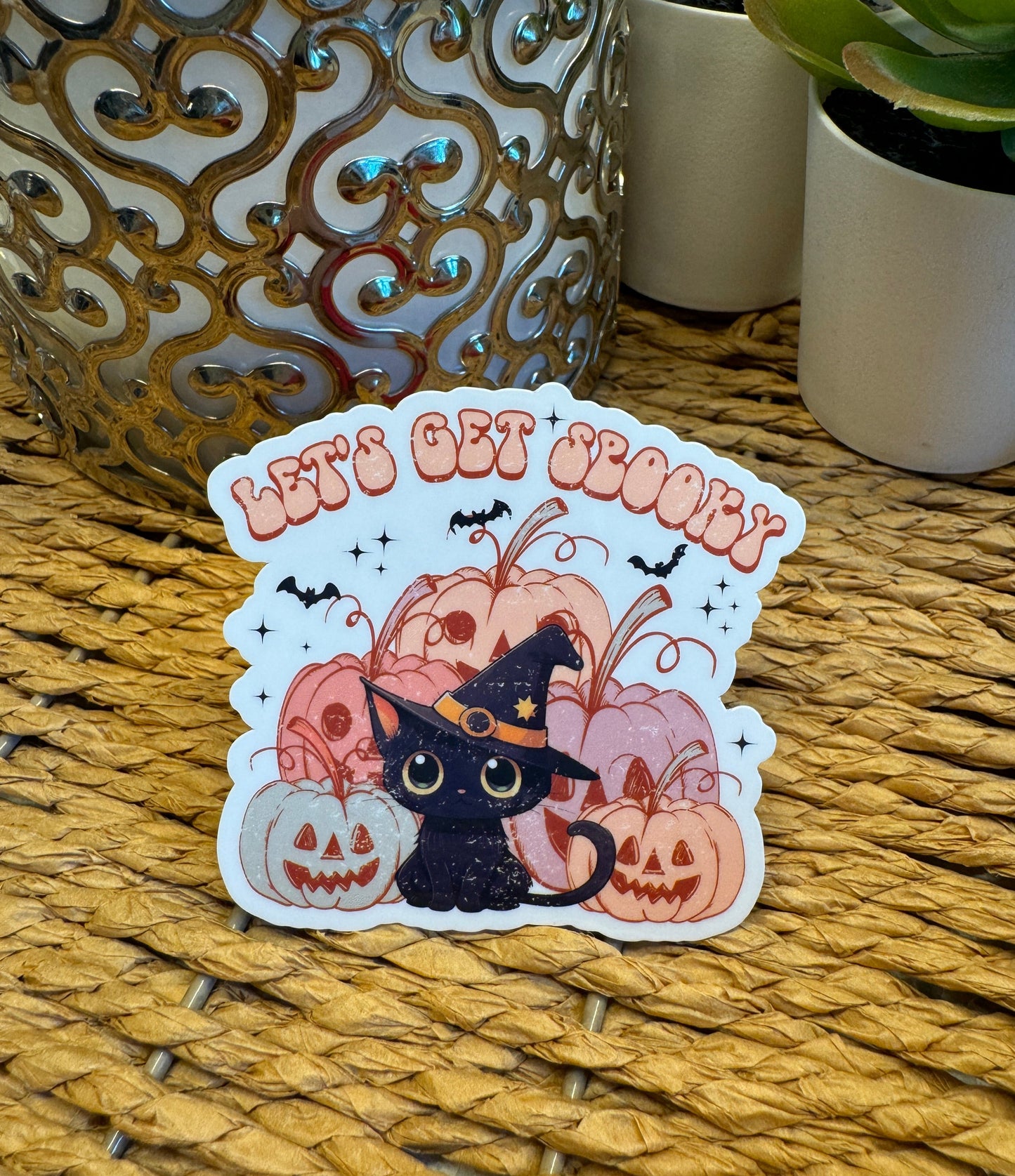 Let's Get Spooky Sticker