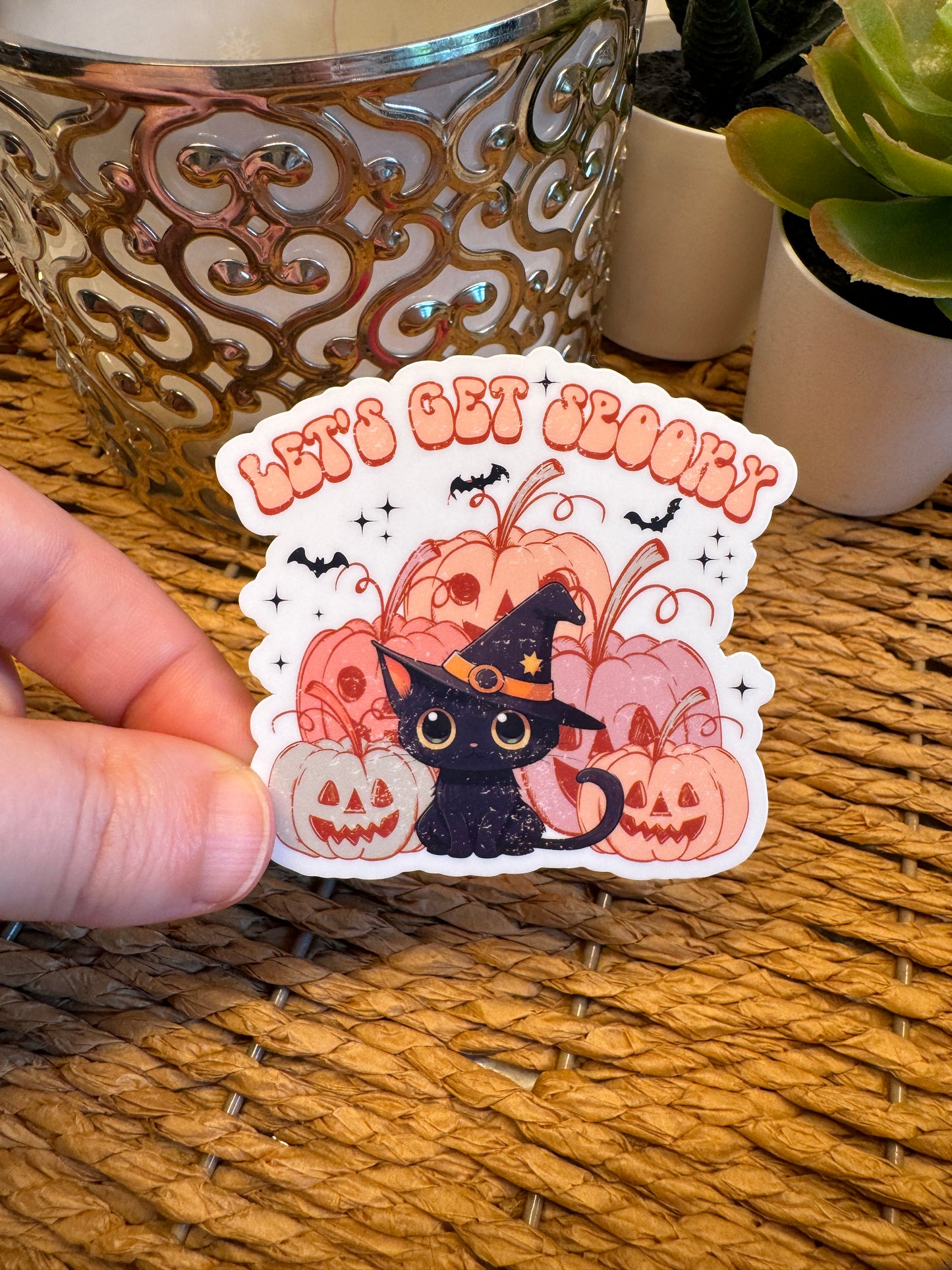 Let's Get Spooky Sticker