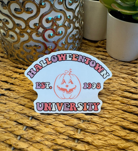 Hallowentown University Sticker