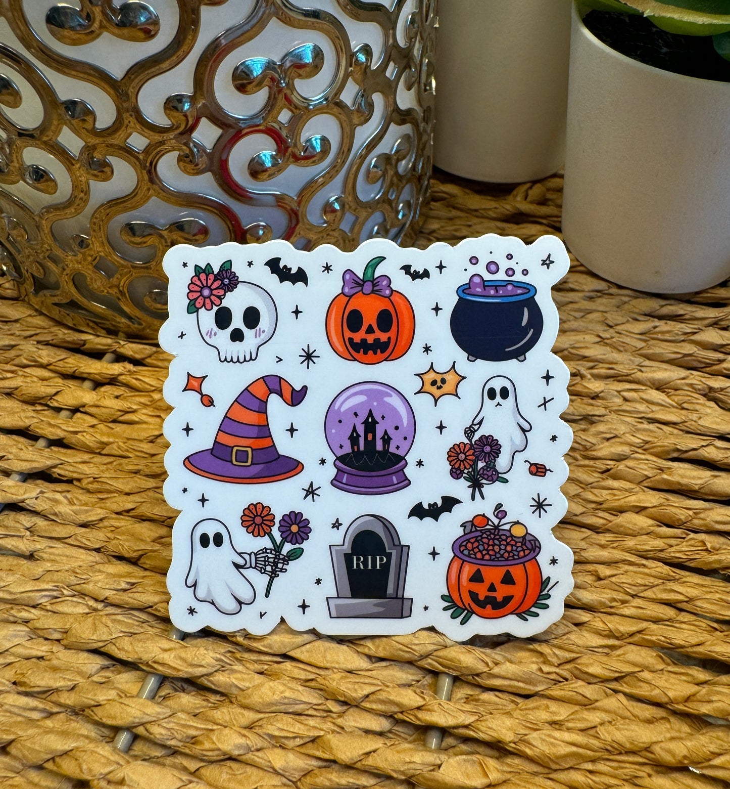 Halloween Collage Sticker