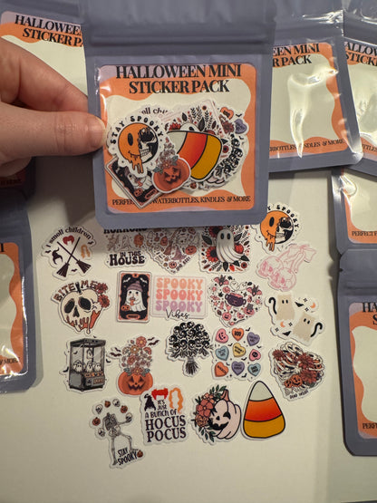 Halloween Mini Sticker Pack