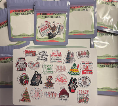 Christmas Mini Sticker Pack