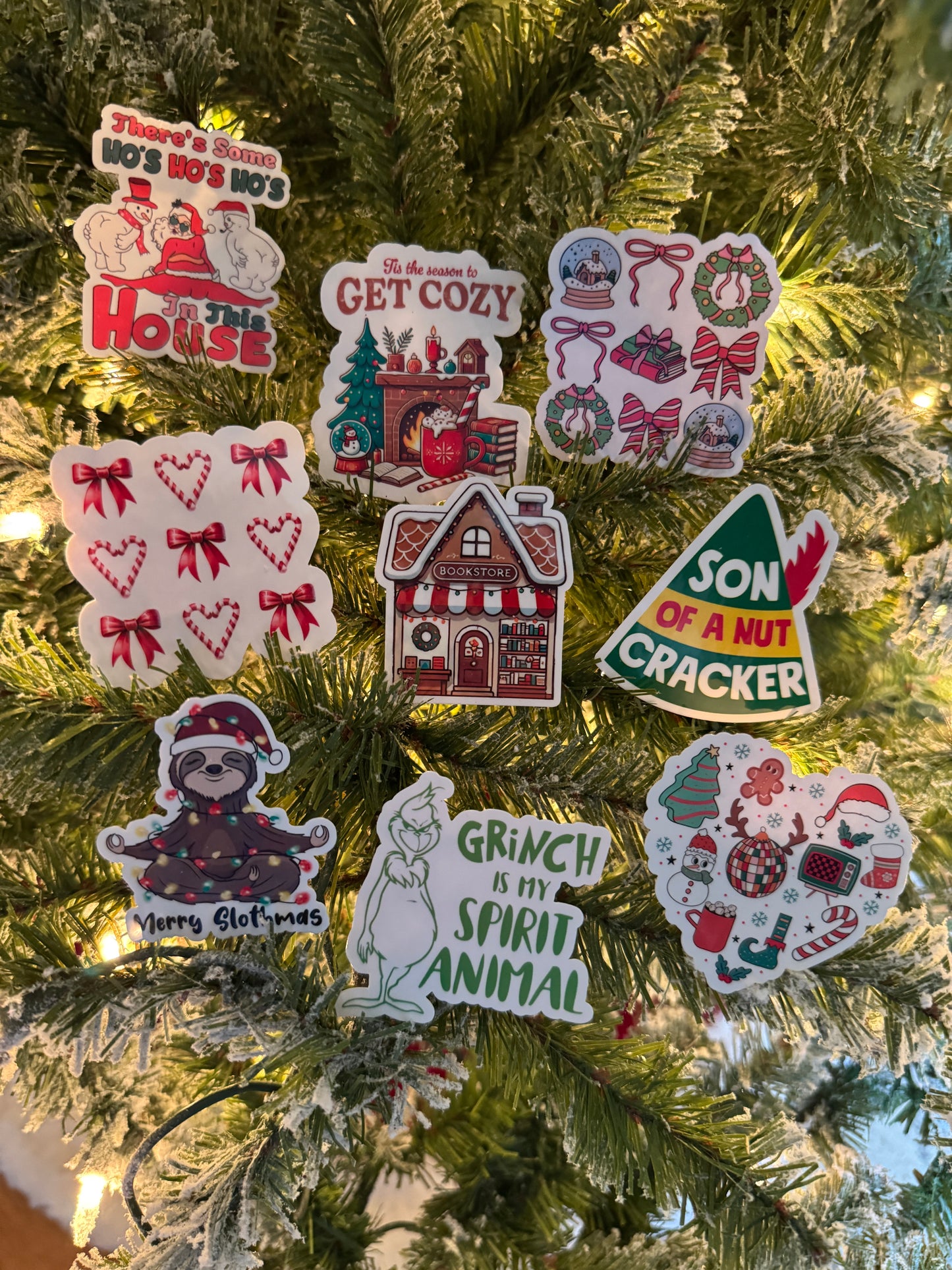 Christmas Collage Sticker