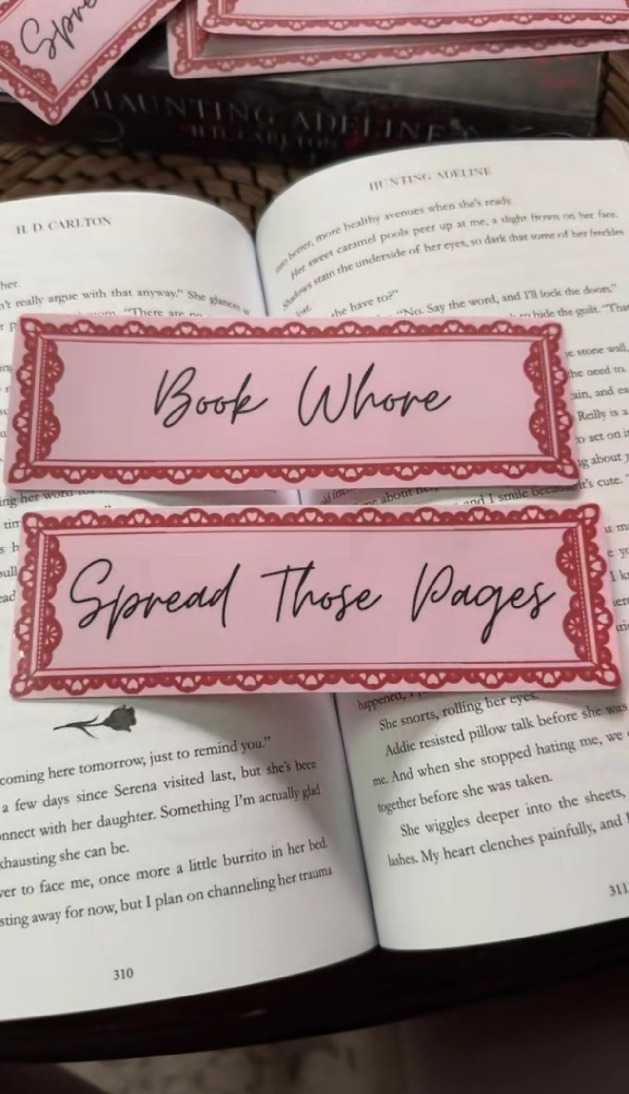Spicy Bookmarks