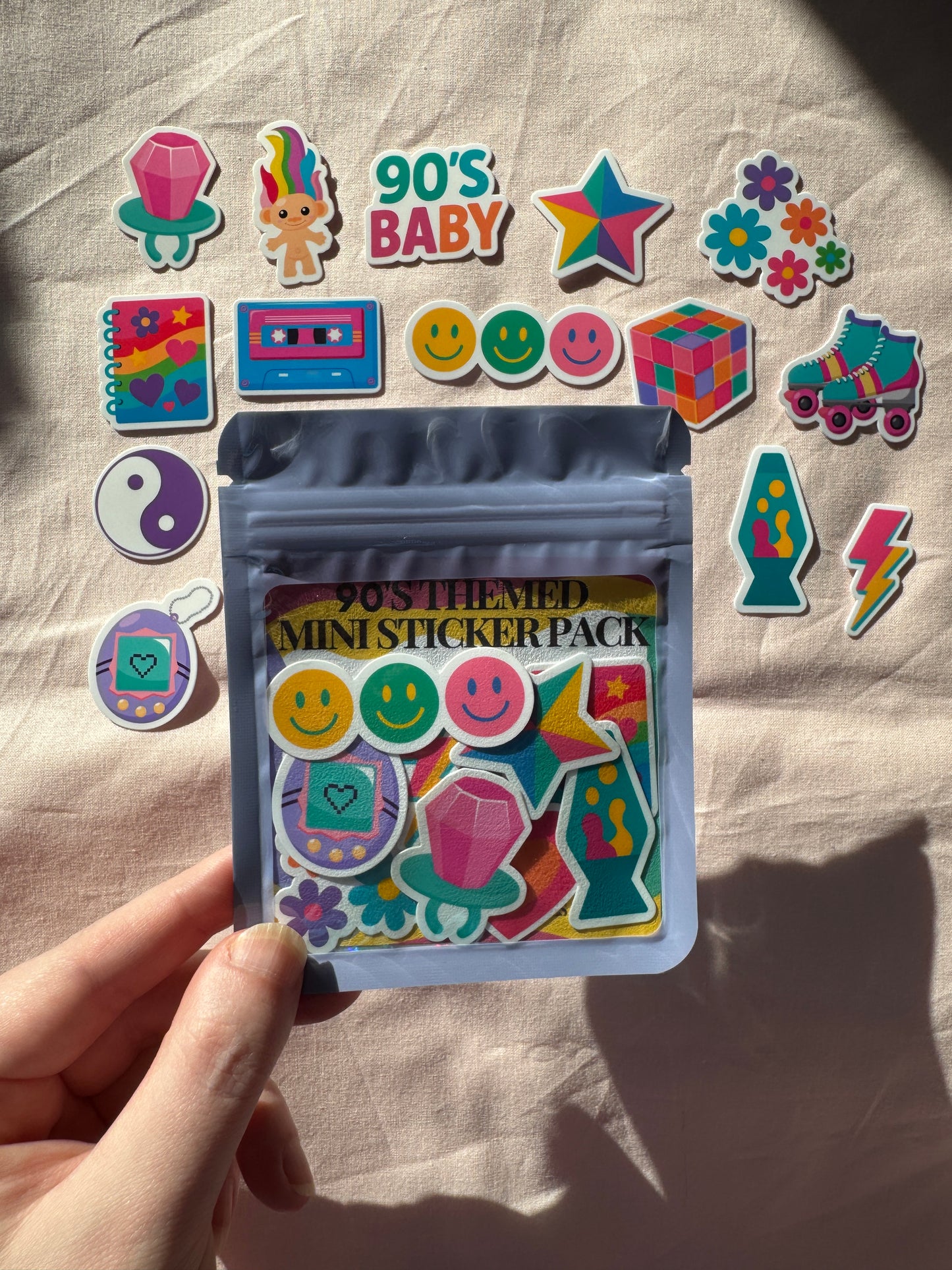 90's Themed Mini Sticker Pack