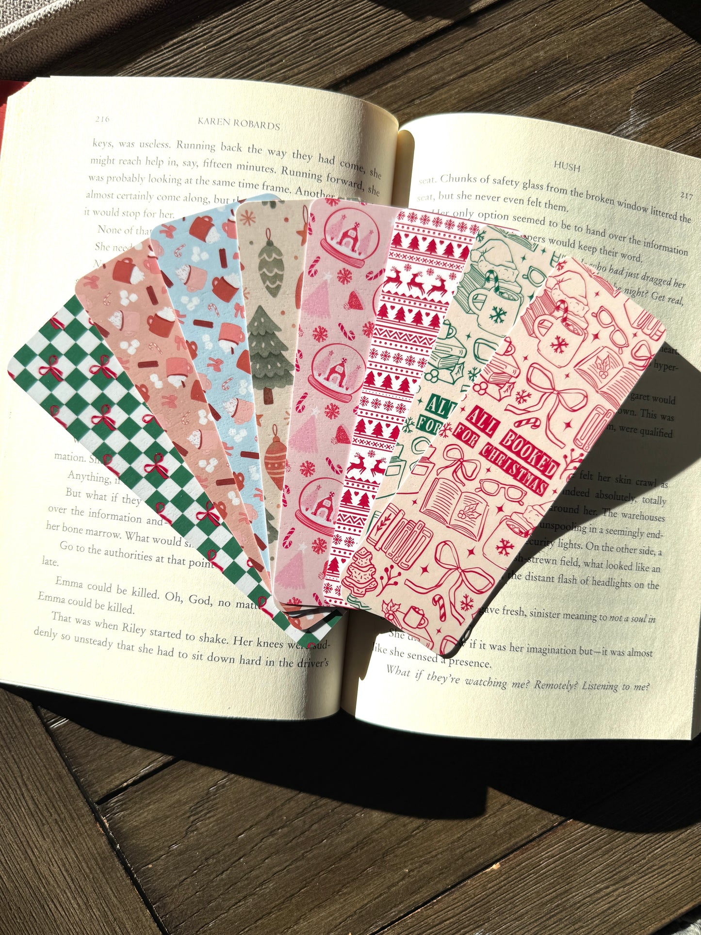 Christmas Themed Bookmarks
