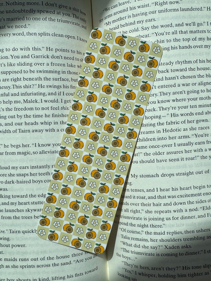 Lemon Fruit Themed Bookmark