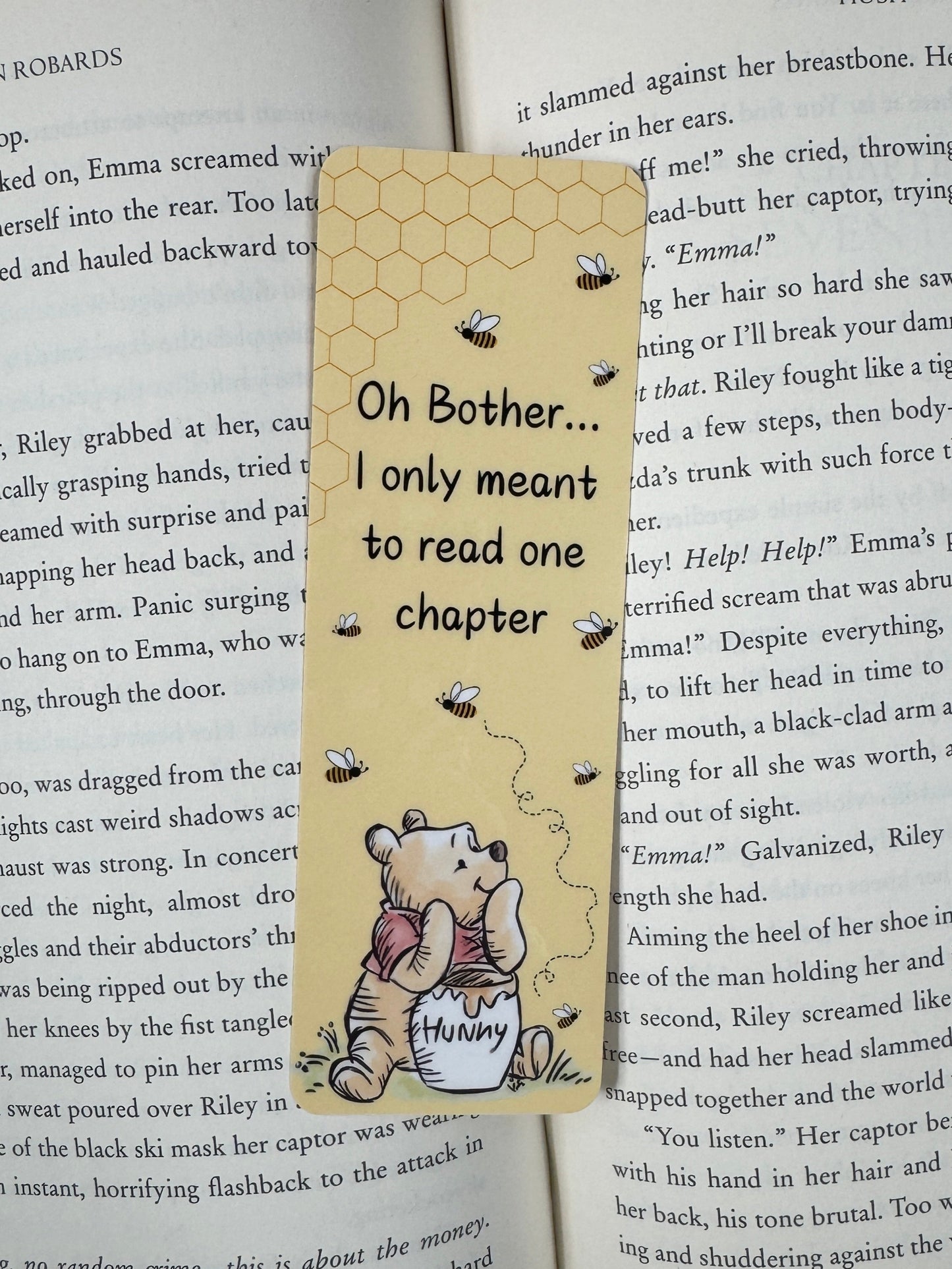 Pooh One More Chapter Bookmark