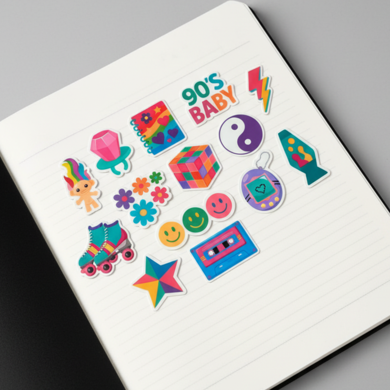 90's Themed Mini Sticker Pack