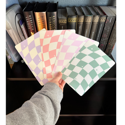 Colorful Checkered Kindle Inserts